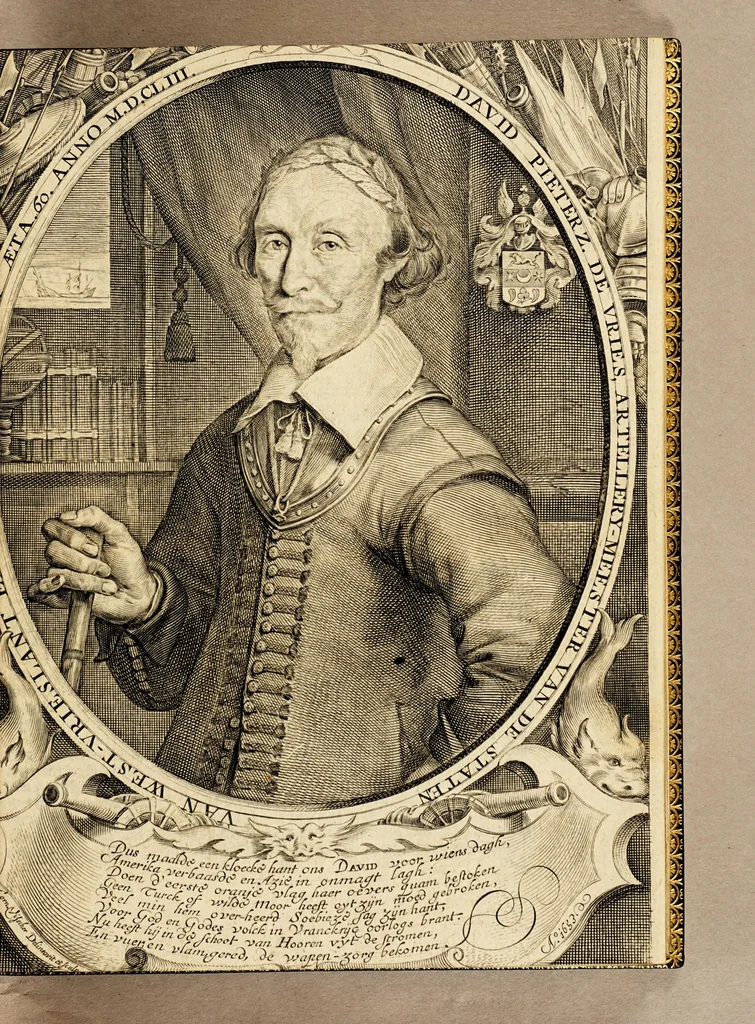 An illustration from Korte historiael, ende journaels aenteyckeninge, van verscheyden voyagiens in de vier deelen des wereldts-ronde, : als Europa, Africa, Asia, ende Amerika gedaen,, 1655, leaf 15