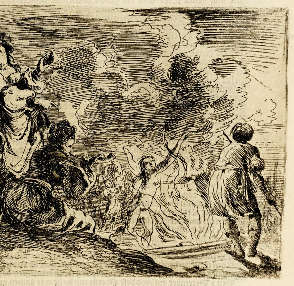 An illustration from Korte historiael, ende journaels aenteyckeninge, van verscheyden voyagiens in de vier deelen des wereldts-ronde, : als Europa, Africa, Asia, ende Amerika gedaen,, 1655, leaf 95