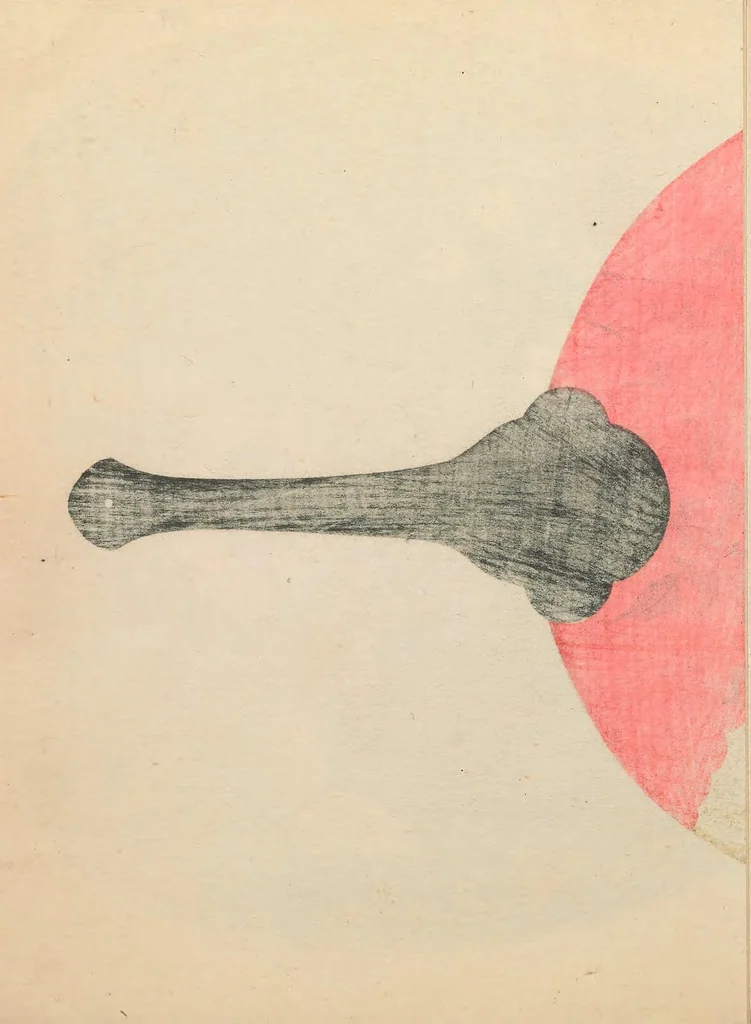 An illustration from Kōgeihim ishō no enkaku, 1900, leaf 181