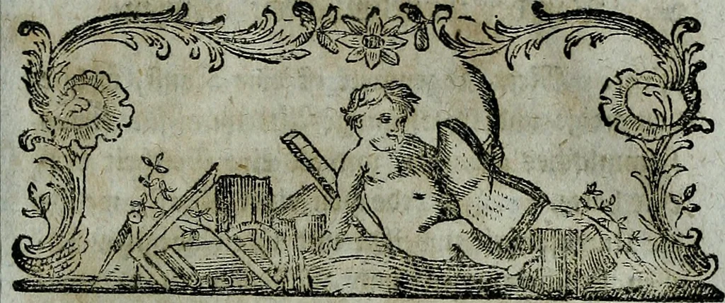 An illustration from Köremons Ehrenmitgliedes der Akademie von St. Lucas in Rom, auch verschiedener andrer Akademien in Italien und Deutschland, Natur und Kunst in Gemälden, Bildhauereyen, Gebäuden und Kupferstichen : zum Unterricht der Schüler, und Vergnüngen der Kenner, 1770, leaf 102