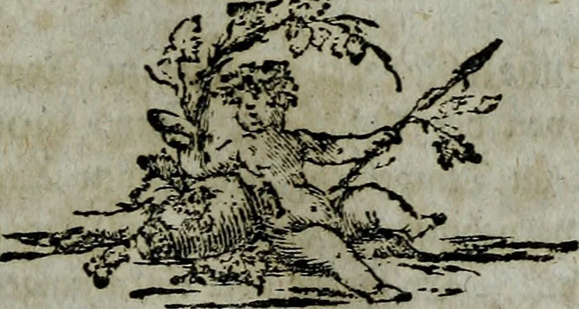 An illustration from Köremons Ehrenmitgliedes der Akademie von St. Lucas in Rom, auch verschiedener andrer Akademien in Italien und Deutschland, Natur und Kunst in Gemälden, Bildhauereyen, Gebäuden und Kupferstichen : zum Unterricht der Schüler, und Vergnüngen der Kenner, 1770, leaf 174