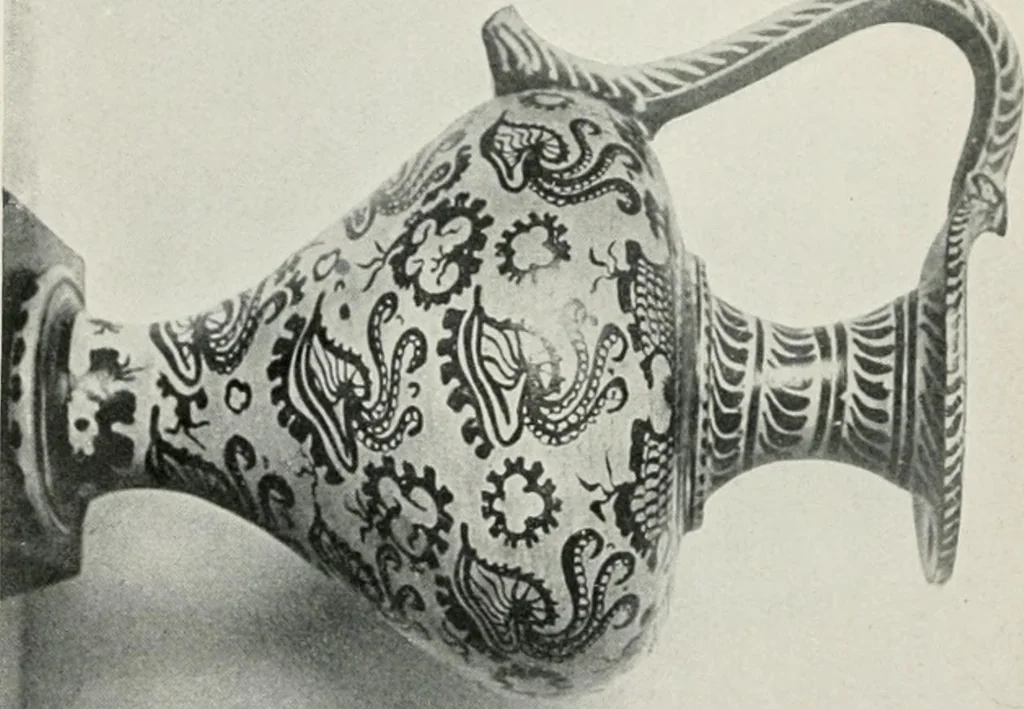 An illustration from Kretische Kunst, 1921, leaf 19