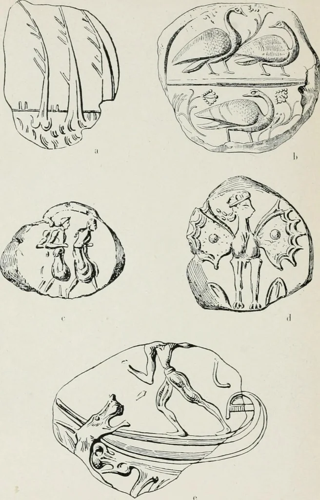 An illustration from Kretische Kunst, 1921, leaf 27