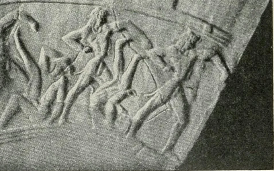 An illustration from Kretische Kunst, 1921, leaf 30