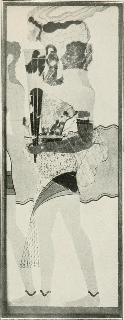 An illustration from Kretische Kunst, 1921, leaf 34