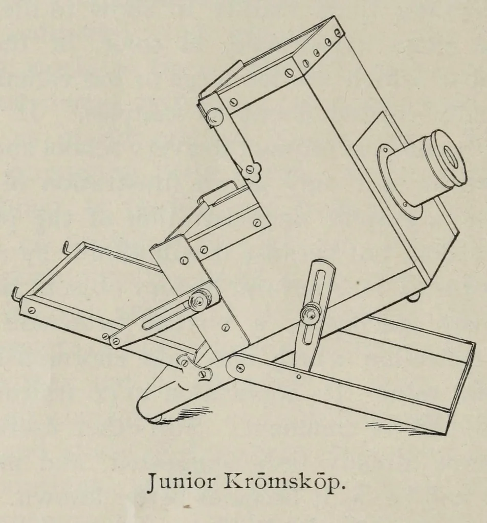 An illustration from Krōmskōp color photography, 1901, leaf 18