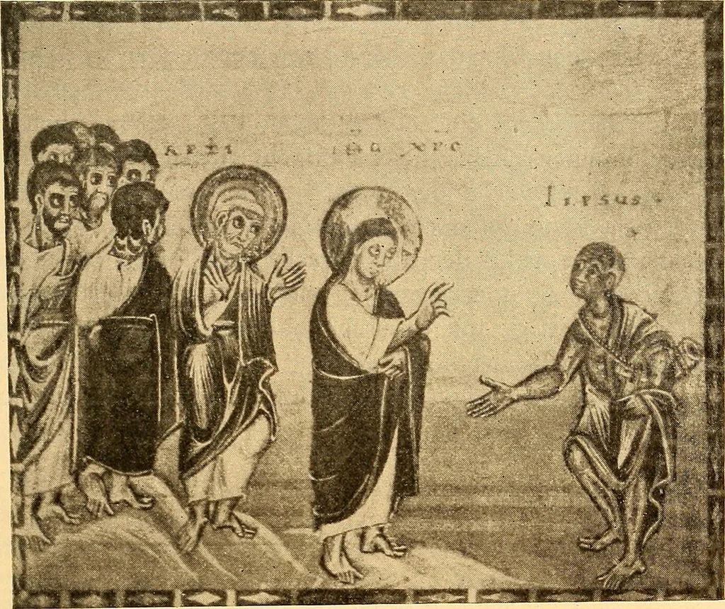 An illustration from Körperpflege und Kleidung bei den Deutschen von den ältesten geschichtlichen Zeiten bis zum 16. Jahrhundert, 1903, leaf 162