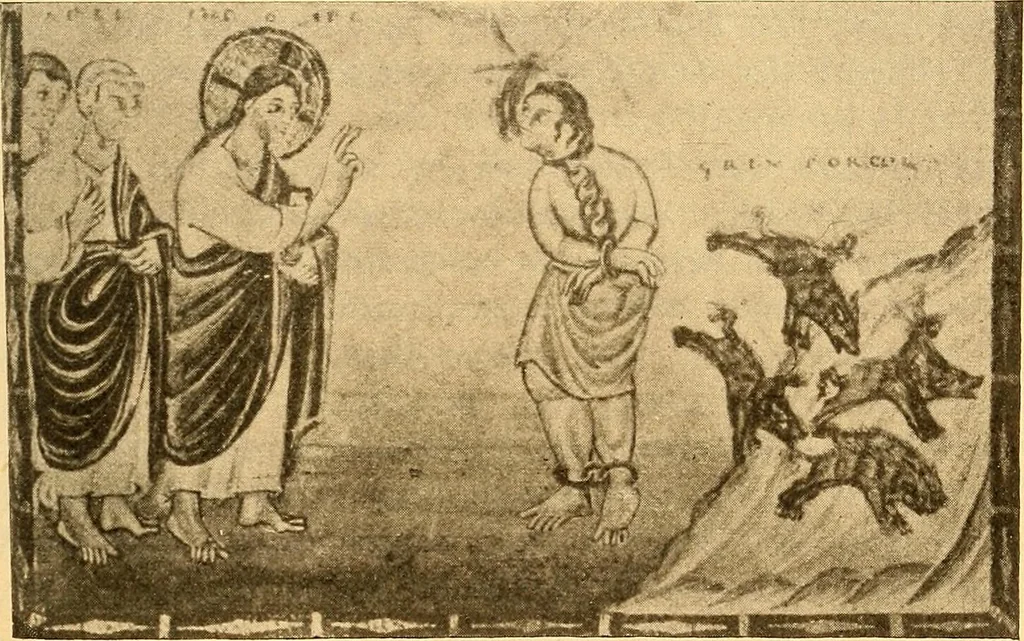 An illustration from Körperpflege und Kleidung bei den Deutschen von den ältesten geschichtlichen Zeiten bis zum 16. Jahrhundert, 1903, leaf 182