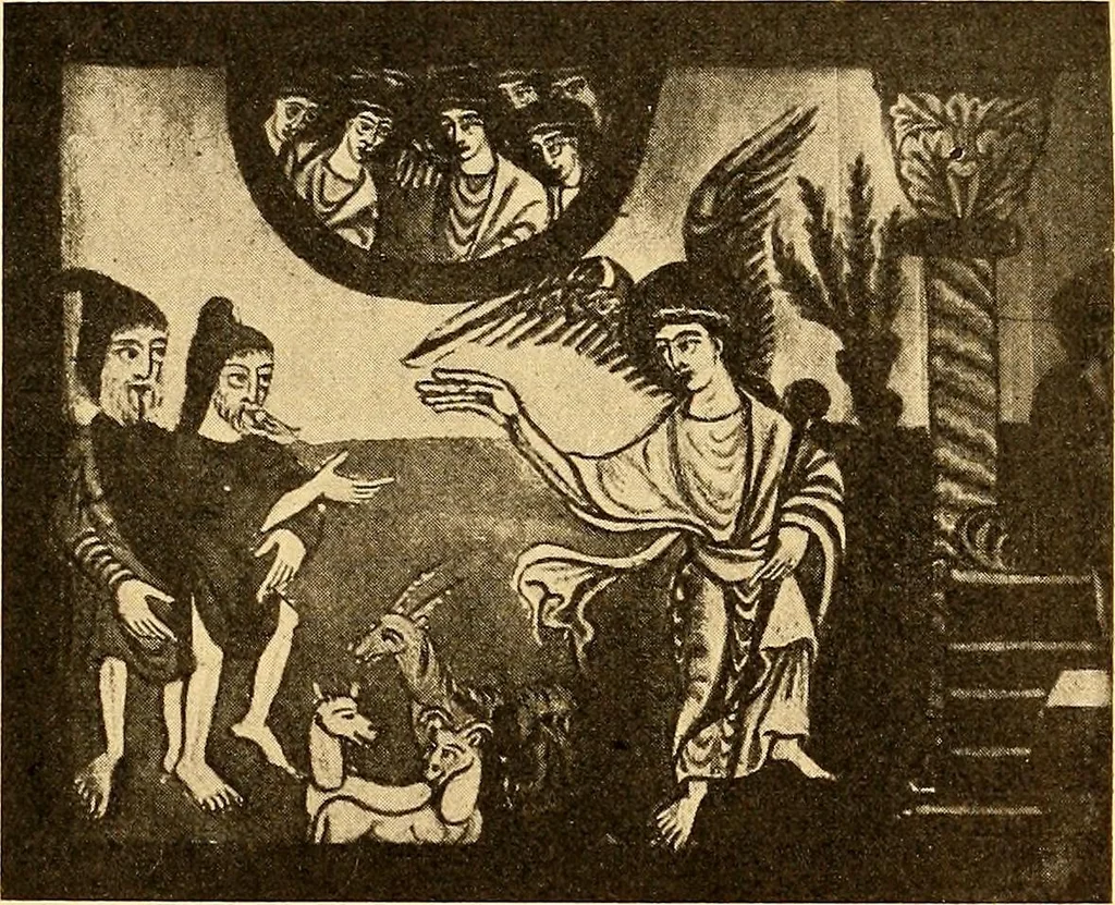 An illustration from Körperpflege und Kleidung bei den Deutschen von den ältesten geschichtlichen Zeiten bis zum 16. Jahrhundert, 1903, leaf 282