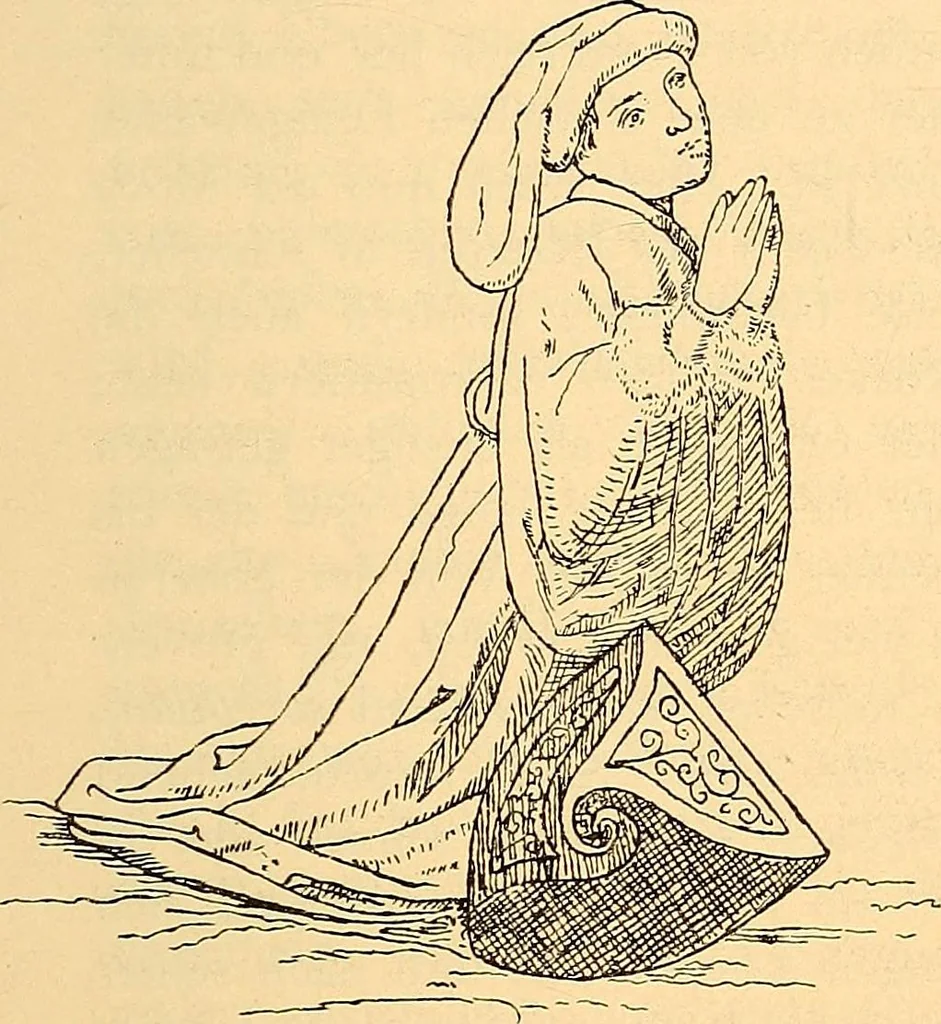 An illustration from Körperpflege und Kleidung bei den Deutschen von den ältesten geschichtlichen Zeiten bis zum 16. Jahrhundert, 1903, leaf 302