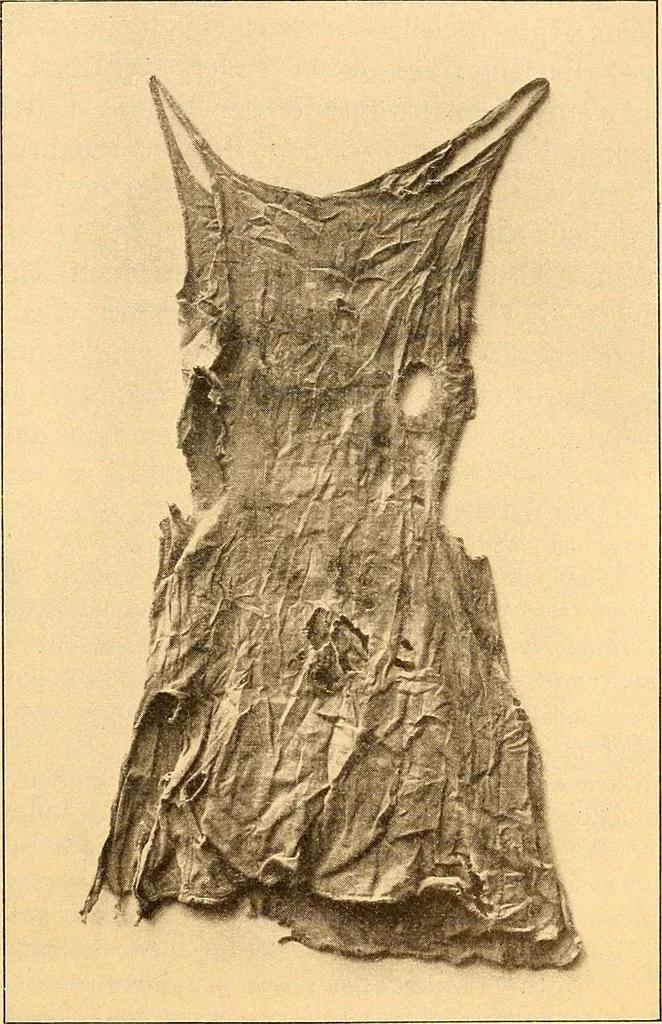 An illustration from Körperpflege und Kleidung bei den Deutschen von den ältesten geschichtlichen Zeiten bis zum 16. Jahrhundert, 1903, leaf 322