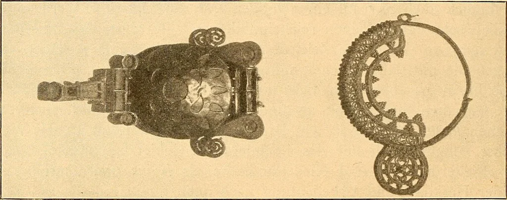 An illustration from Körperpflege und Kleidung bei den Deutschen von den ältesten geschichtlichen Zeiten bis zum 16. Jahrhundert, 1903, leaf 347