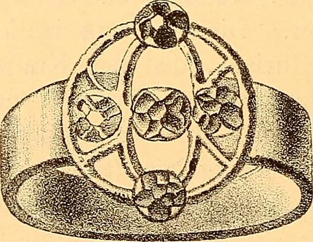 An illustration from Körperpflege und Kleidung bei den Deutschen von den ältesten geschichtlichen Zeiten bis zum 16. Jahrhundert, 1903, leaf 363