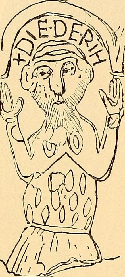 An illustration from Körperpflege und Kleidung bei den Deutschen von den ältesten geschichtlichen Zeiten bis zum 16. Jahrhundert, 1903, leaf 89