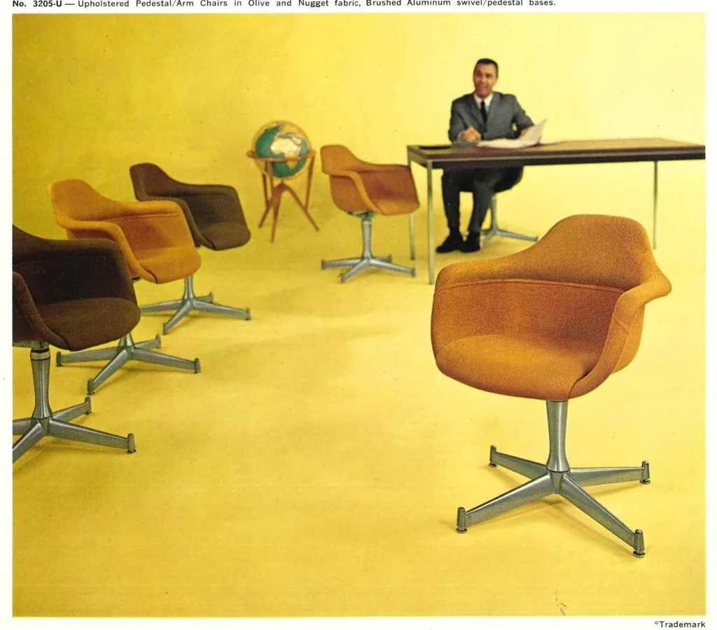 An illustration from Krueger Institutional Furniture 1967, 1967, leaf 17