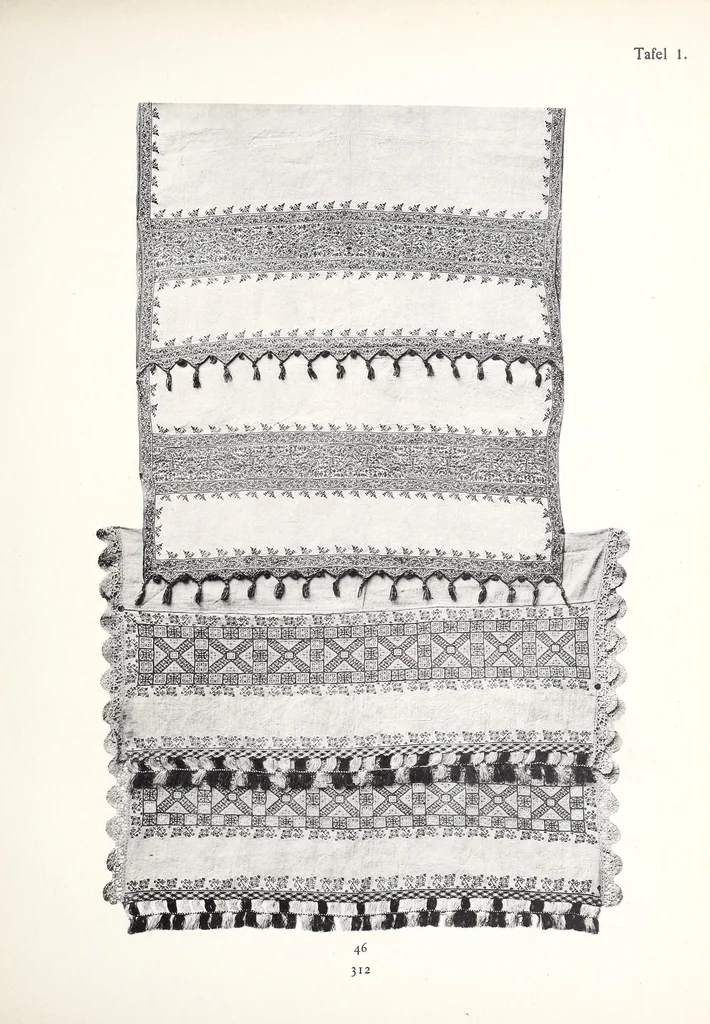 An illustration from Kunstbesitz eines bekannten Norddeutschen Sammlers. Abteilung I, Textilien, 1909, leaf 123