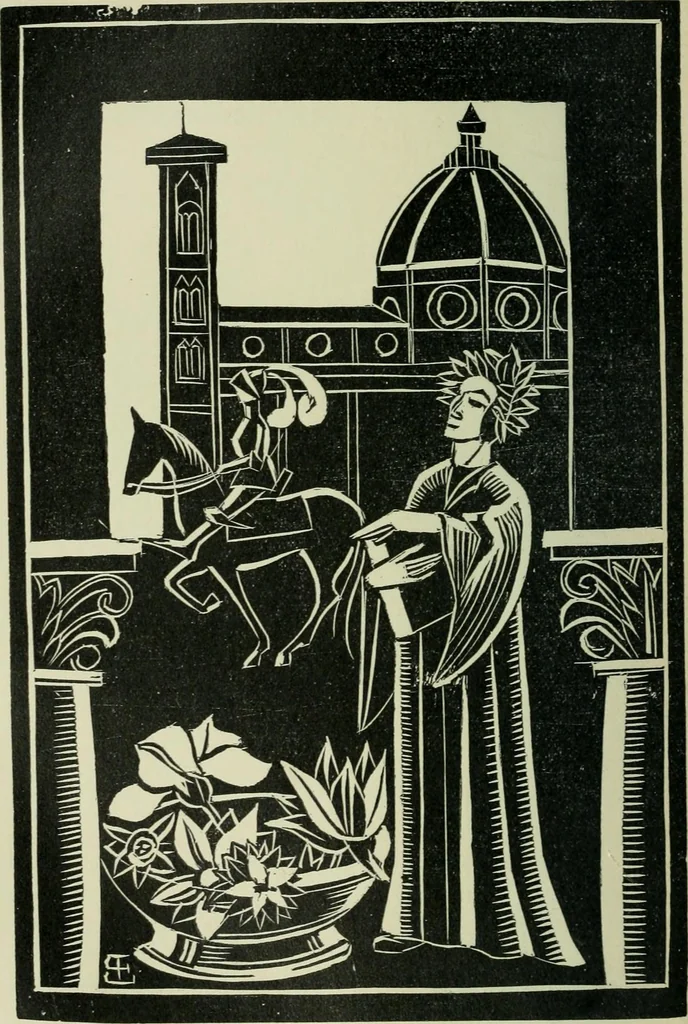 An illustration from Kunstenaar en samenleving : de plaats van den kunstenaar in zijn volk en zijn tijd van 500 voor Christus tot op onze dagen, 1922, leaf 231