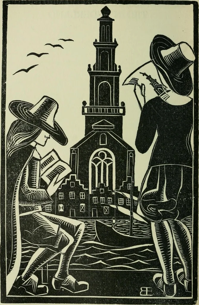 An illustration from Kunstenaar en samenleving : de plaats van den kunstenaar in zijn volk en zijn tijd van 500 voor Christus tot op onze dagen, 1922, leaf 351