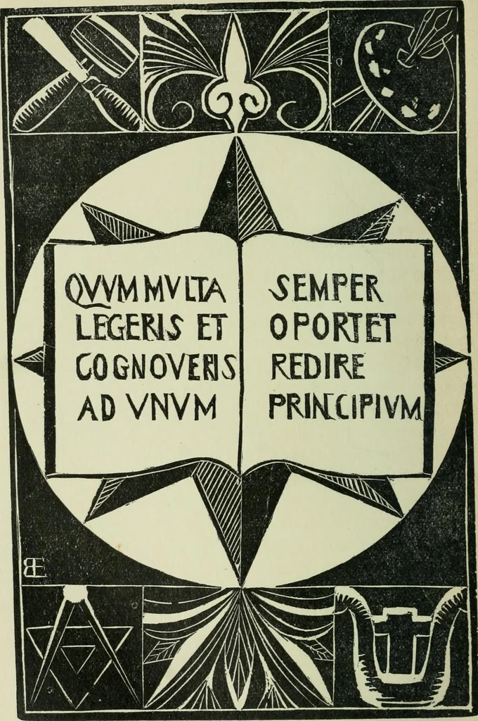 An illustration from Kunstenaar en samenleving : de plaats van den kunstenaar in zijn volk en zijn tijd van 500 voor Christus tot op onze dagen, 1922, leaf 525