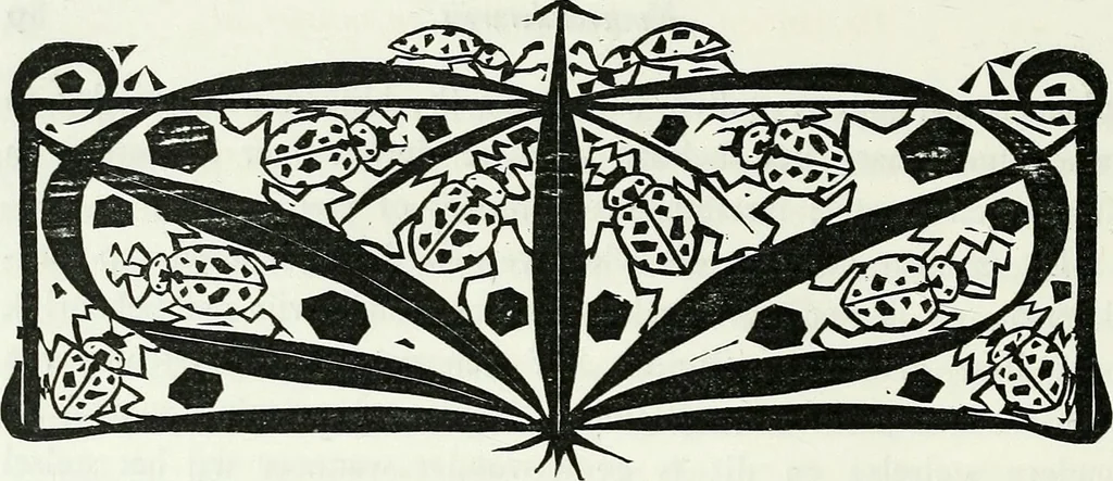 An illustration from Kunst en samenleving. Naar Walter Crane's Claims of decorative art, in het nederlandsch bewerkt door Jan Veth, en vercierd met talrijke vignetten, in hout gesneden door G.W. Dijsselhof, 1903, leaf 105