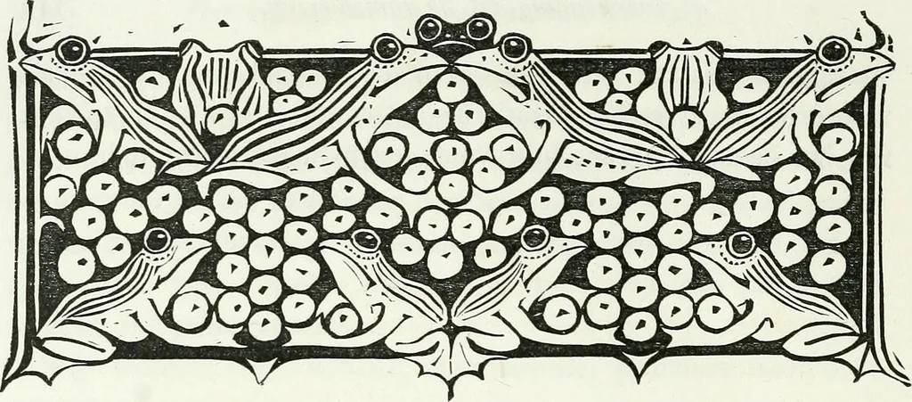 An illustration from Kunst en samenleving. Naar Walter Crane's Claims of decorative art, in het nederlandsch bewerkt door Jan Veth, en vercierd met talrijke vignetten, in hout gesneden door G.W. Dijsselhof, 1903, leaf 129