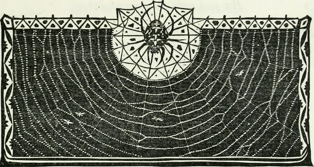 An illustration from Kunst en samenleving. Naar Walter Crane's Claims of decorative art, in het nederlandsch bewerkt door Jan Veth, en vercierd met talrijke vignetten, in hout gesneden door G.W. Dijsselhof, 1903, leaf 16