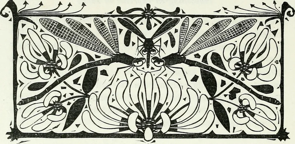 An illustration from Kunst en samenleving. Naar Walter Crane's Claims of decorative art, in het nederlandsch bewerkt door Jan Veth, en vercierd met talrijke vignetten, in hout gesneden door G.W. Dijsselhof, 1903, leaf 173