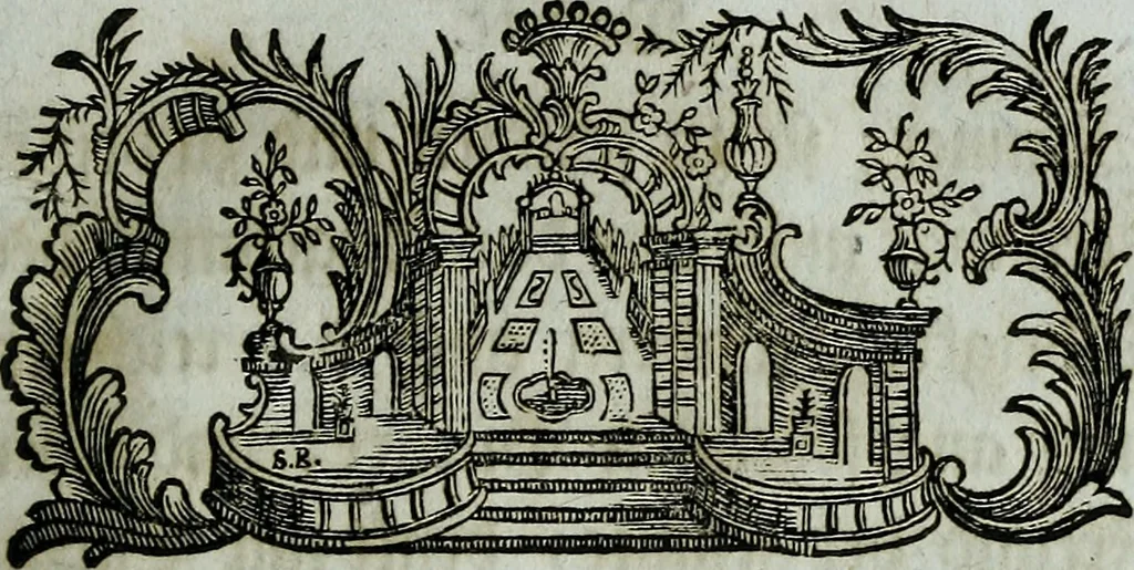 An illustration from Kunst-, Gewerb- und Handwerks Geschichte der Reichs-Stadt Augsburg, 1779, leaf 6