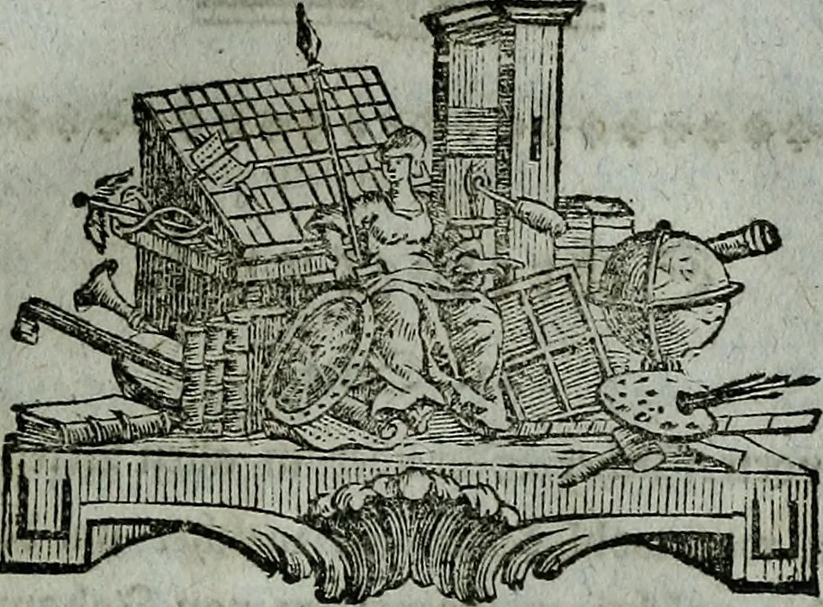 An illustration from Kunst-, Gewerb- und Handwerks Geschichte der Reichs-Stadt Augsburg, 1779, leaf 614