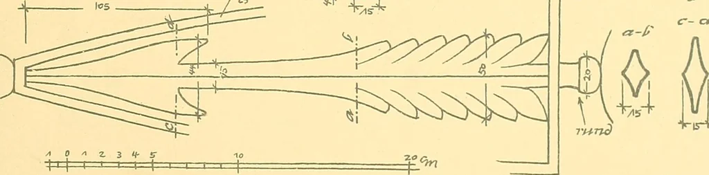 An illustration from Kunsthandwerkliche Details von Bavten vnd deren Einrichtvngen avs der Zeit von 1750-1850, 1911, leaf 166