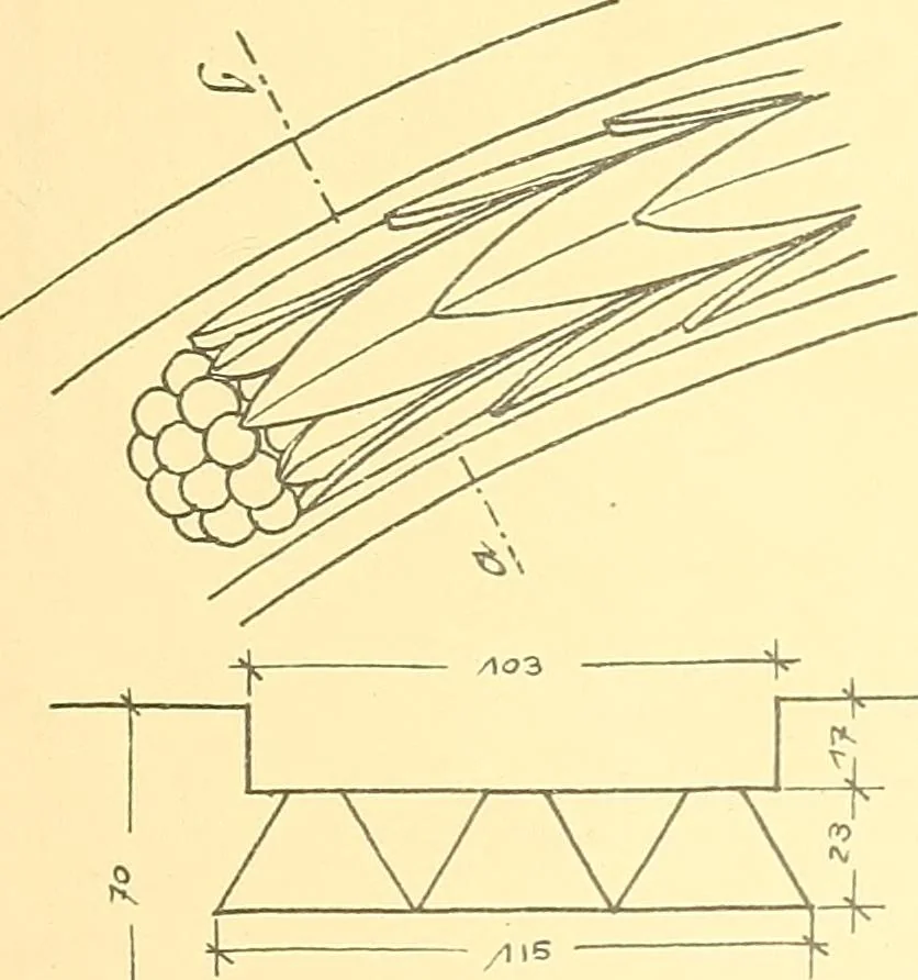 An illustration from Kunsthandwerkliche Details von Bavten vnd deren Einrichtvngen avs der Zeit von 1750-1850, 1911, leaf 64