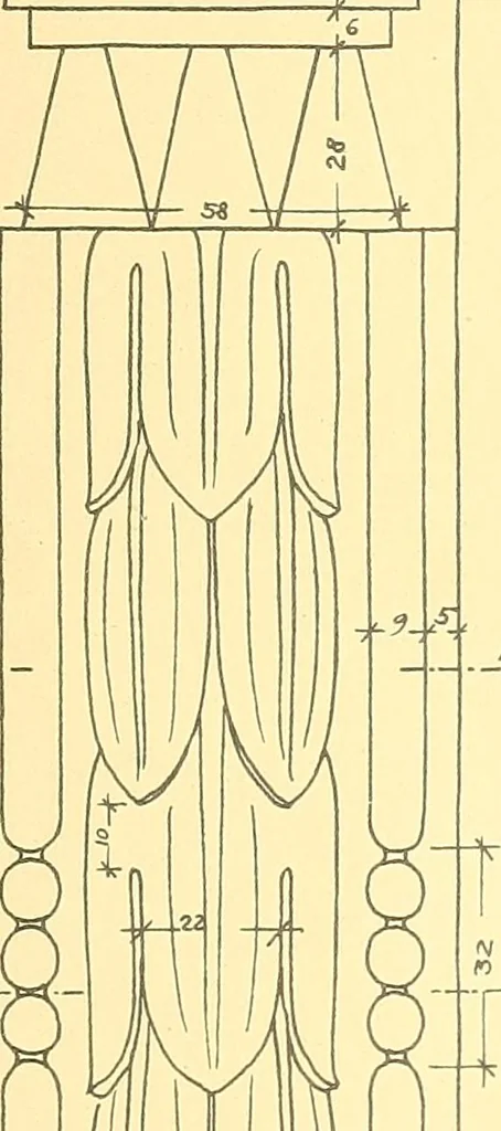 An illustration from Kunsthandwerkliche Details von Bavten vnd deren Einrichtvngen avs der Zeit von 1750-1850, 1911, leaf 88