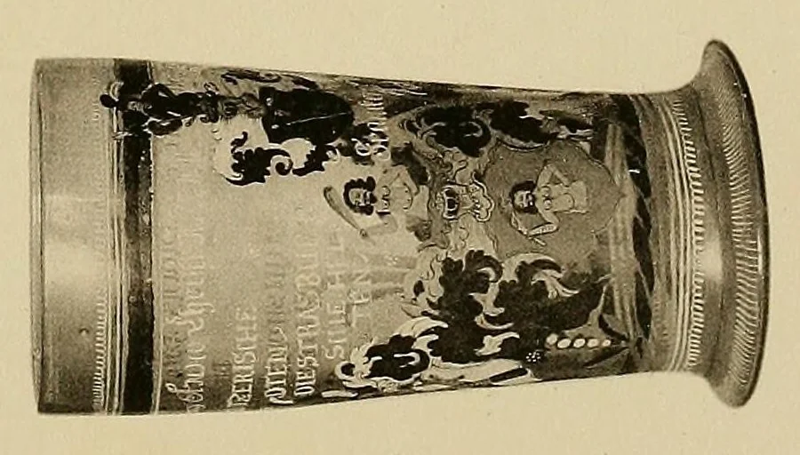 An illustration from Kunstsammlungen F. von Parpart : Ausstellung : Freitag, den 15. März bis Sonntag, den 17. März 1912 ... Versteigerung : Montag, den 18. März bis Freitag, den 22. März 1912 .., 1912, leaf 287