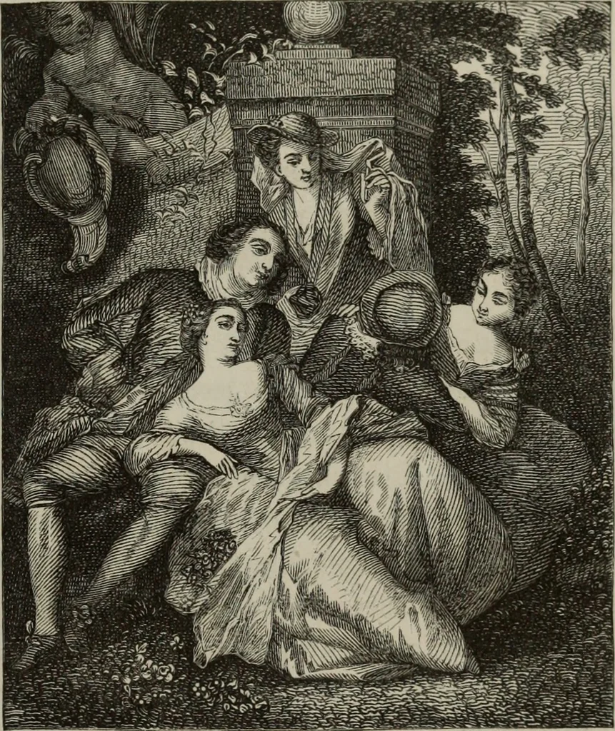 An illustration from Kunst und Künstler des 16., 17. und 18. Jahrhunderts : [Biographien und Charakteristiken, 1863, leaf 54