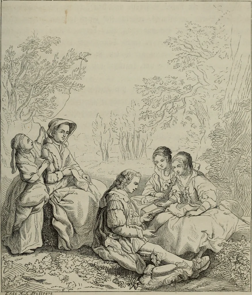 An illustration from Kunst und Künstler des 16., 17. und 18. Jahrhunderts : [Biographien und Charakteristiken, 1863, leaf 86