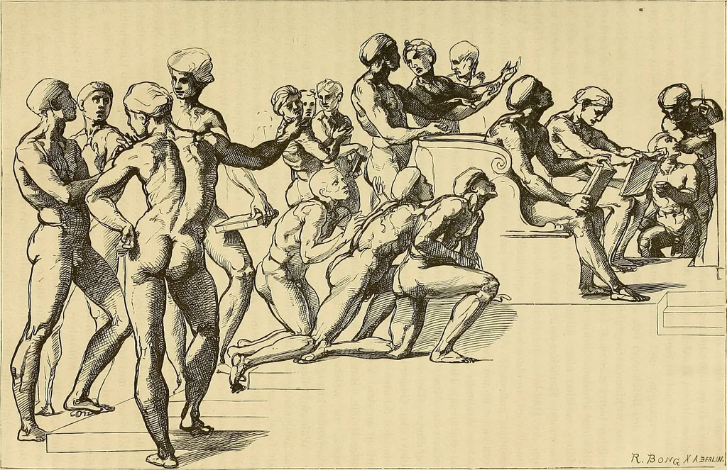An illustration from Kunst und Künstler des Mittelalters und der Neuzeit : Biographien und Charakteristiken, 1877, leaf 192
