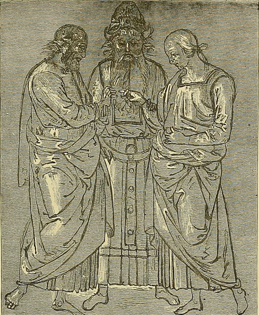 An illustration from Kunst und Künstler des Mittelalters und der Neuzeit : Biographien und Charakteristiken, 1877, leaf 70