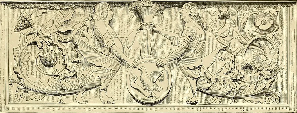 An illustration from Kunst und Künstler des Mittelalters und der Neuzeit : Biographien und Charakteristiken, 1877, leaf 8