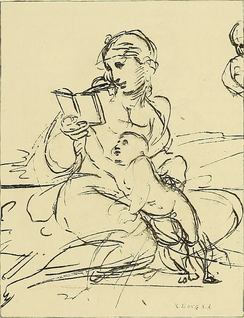 An illustration from Kunst und Künstler des Mittelalters und der Neuzeit : Biographien und Charakteristiken, 1877, leaf 90
