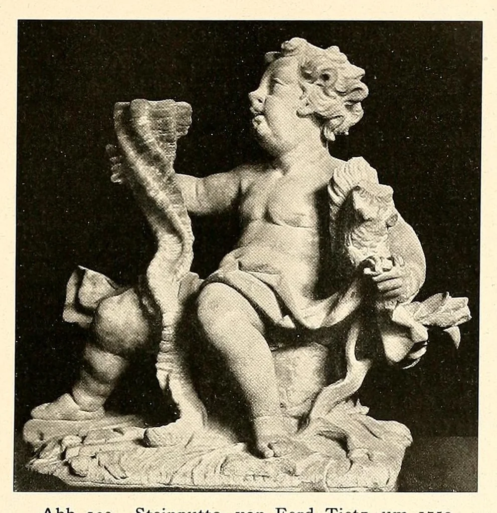 An illustration from Kunst und Kultur des 18. Jahrhunderts in Deutschland, 1922, leaf 259