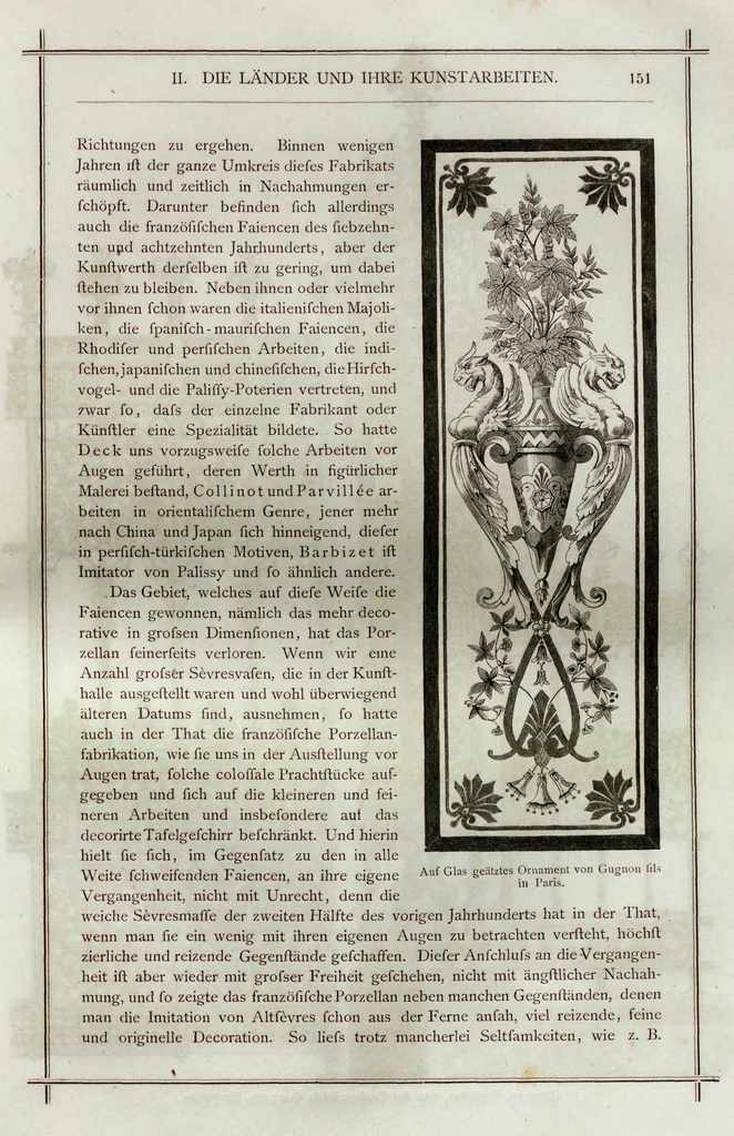 An illustration from Kunst und Kunstgewerbe auf der Wiener Weltausstellung 1873, 1875, leaf 169