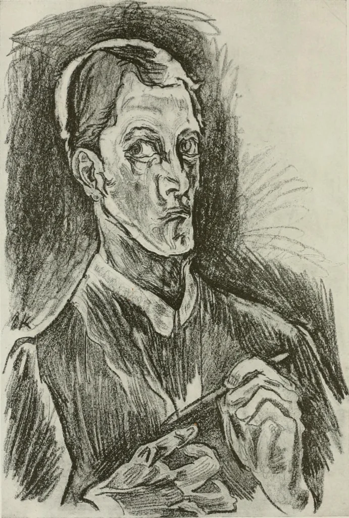 An illustration from Kunst und Religion; ein Versuch über die Möglichkeit neuer religiöser Kunst, 1919, leaf 127