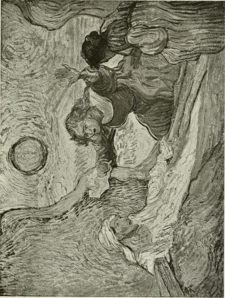 An illustration from Kunst und Religion; ein Versuch über die Möglichkeit neuer religiöser Kunst, 1919, leaf 130