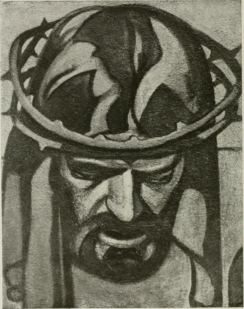 An illustration from Kunst und Religion; ein Versuch über die Möglichkeit neuer religiöser Kunst, 1919, leaf 139