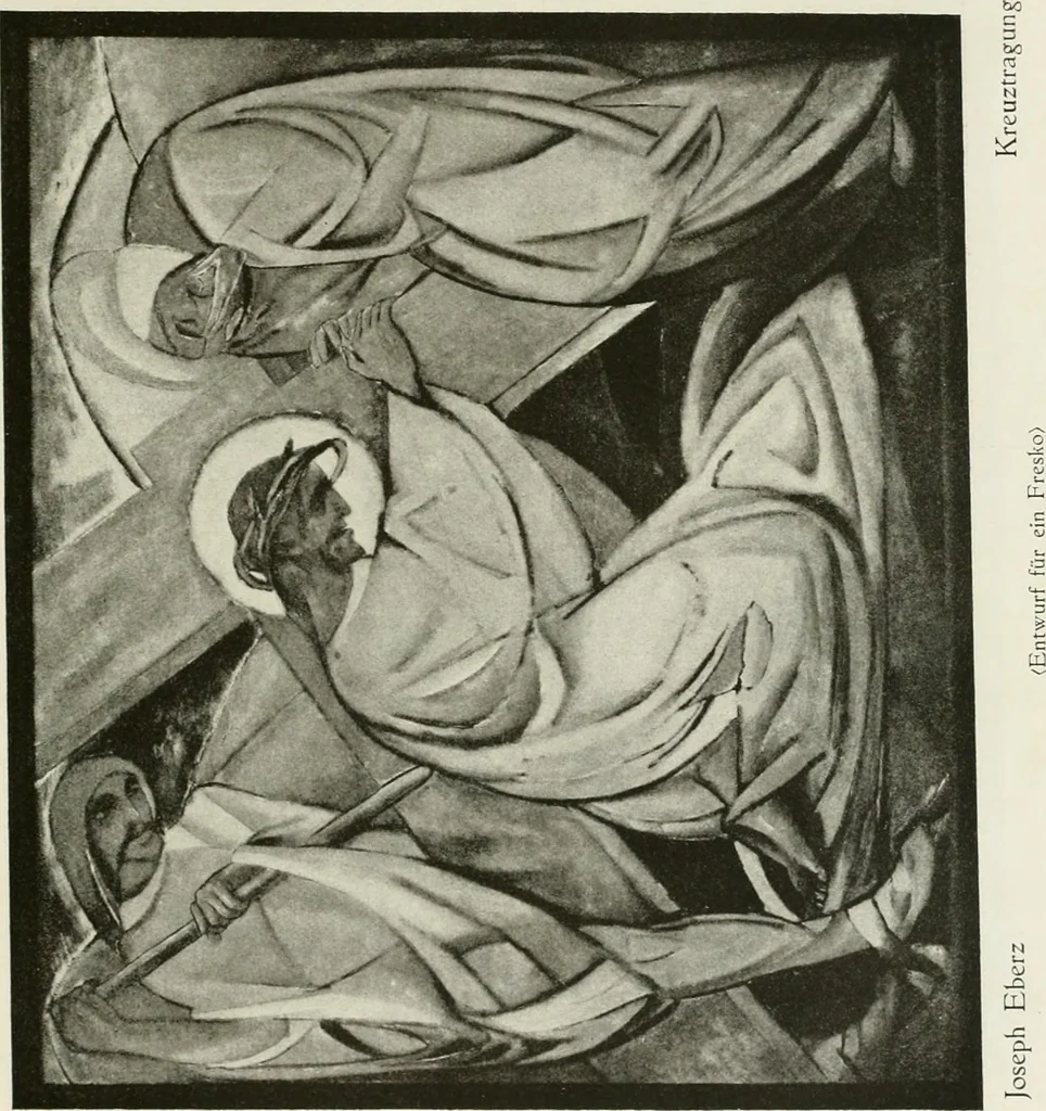 An illustration from Kunst und Religion; ein Versuch über die Möglichkeit neuer religiöser Kunst, 1919, leaf 154