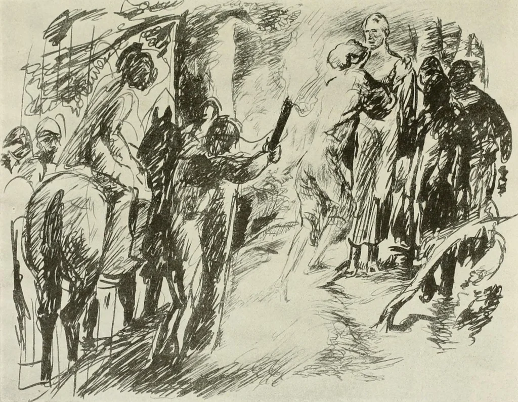 An illustration from Kunst und Religion; ein Versuch über die Möglichkeit neuer religiöser Kunst, 1919, leaf 158