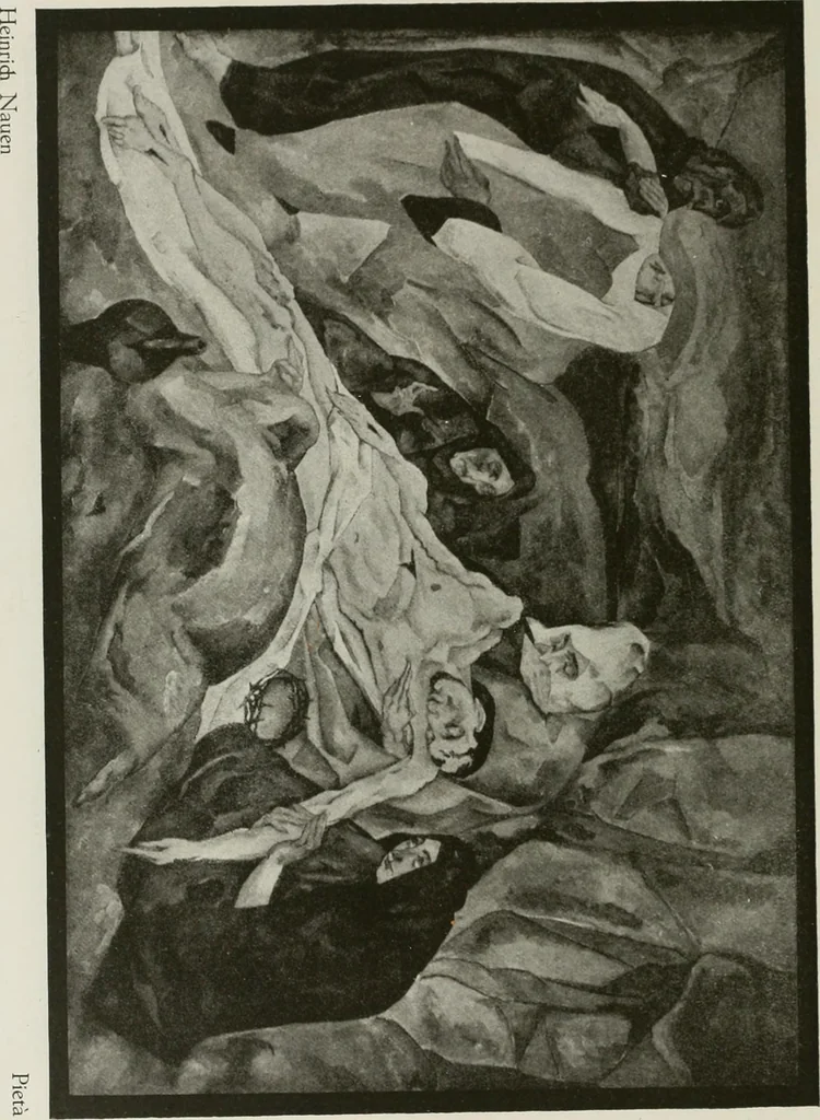 An illustration from Kunst und Religion; ein Versuch über die Möglichkeit neuer religiöser Kunst, 1919, leaf 171