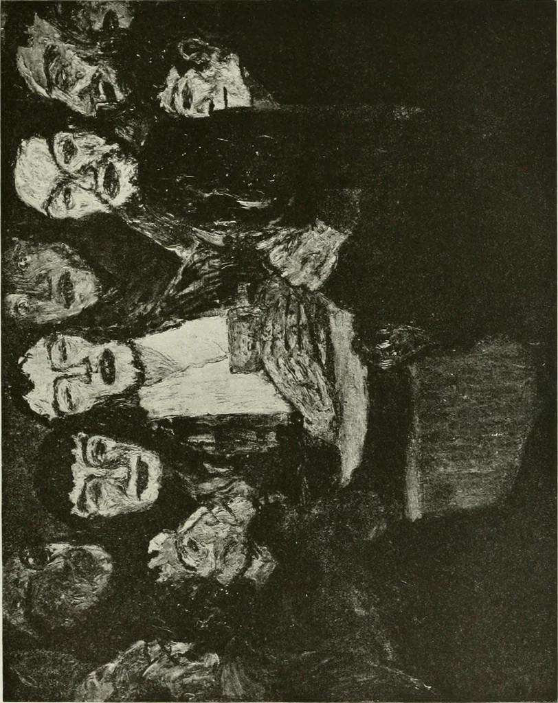 An illustration from Kunst und Religion; ein Versuch über die Möglichkeit neuer religiöser Kunst, 1919, leaf 178