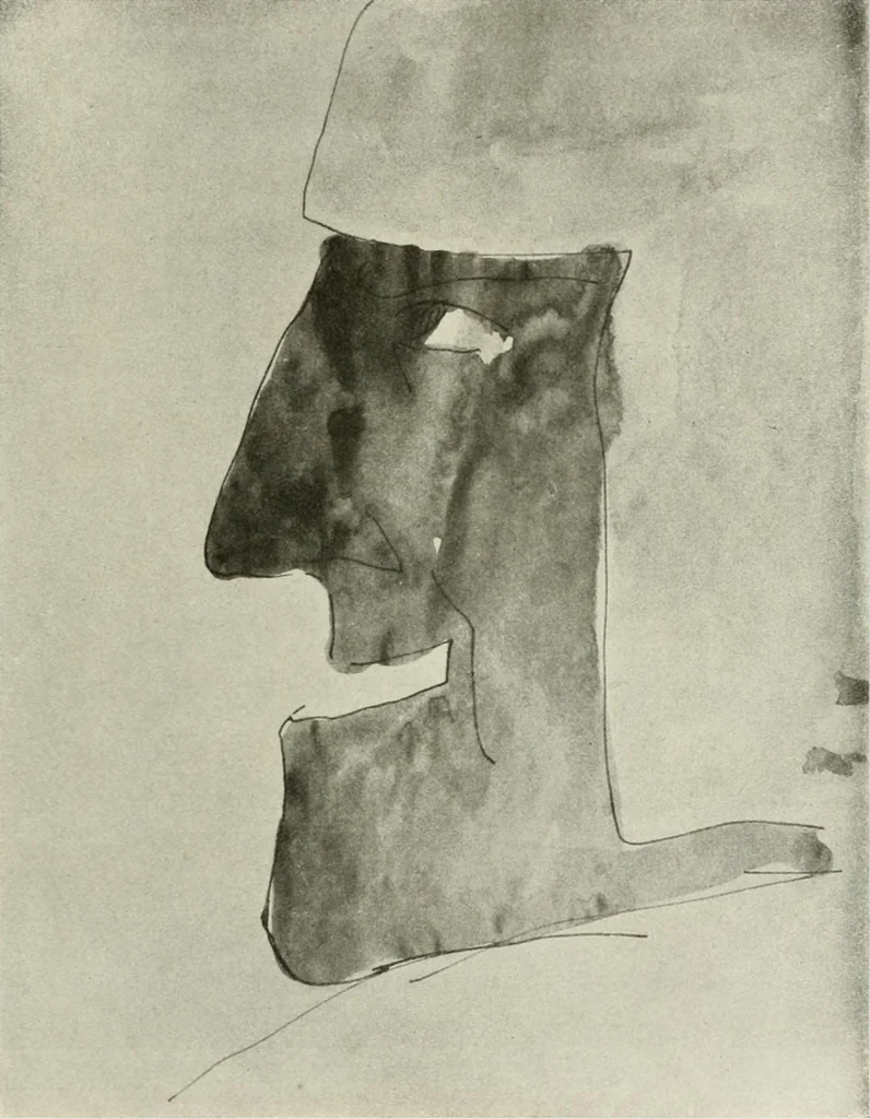 An illustration from Kunst und Religion; ein Versuch über die Möglichkeit neuer religiöser Kunst, 1919, leaf 180
