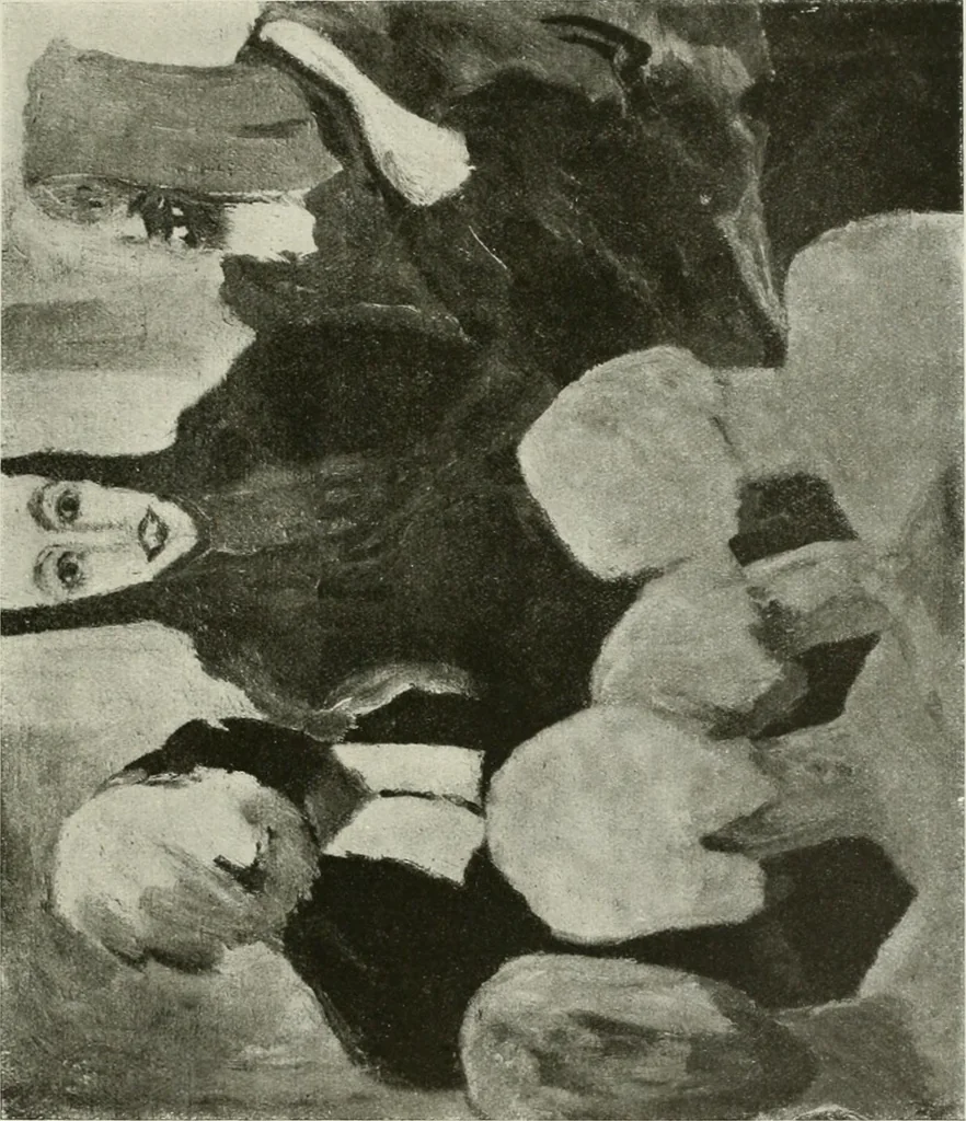 An illustration from Kunst und Religion; ein Versuch über die Möglichkeit neuer religiöser Kunst, 1919, leaf 186